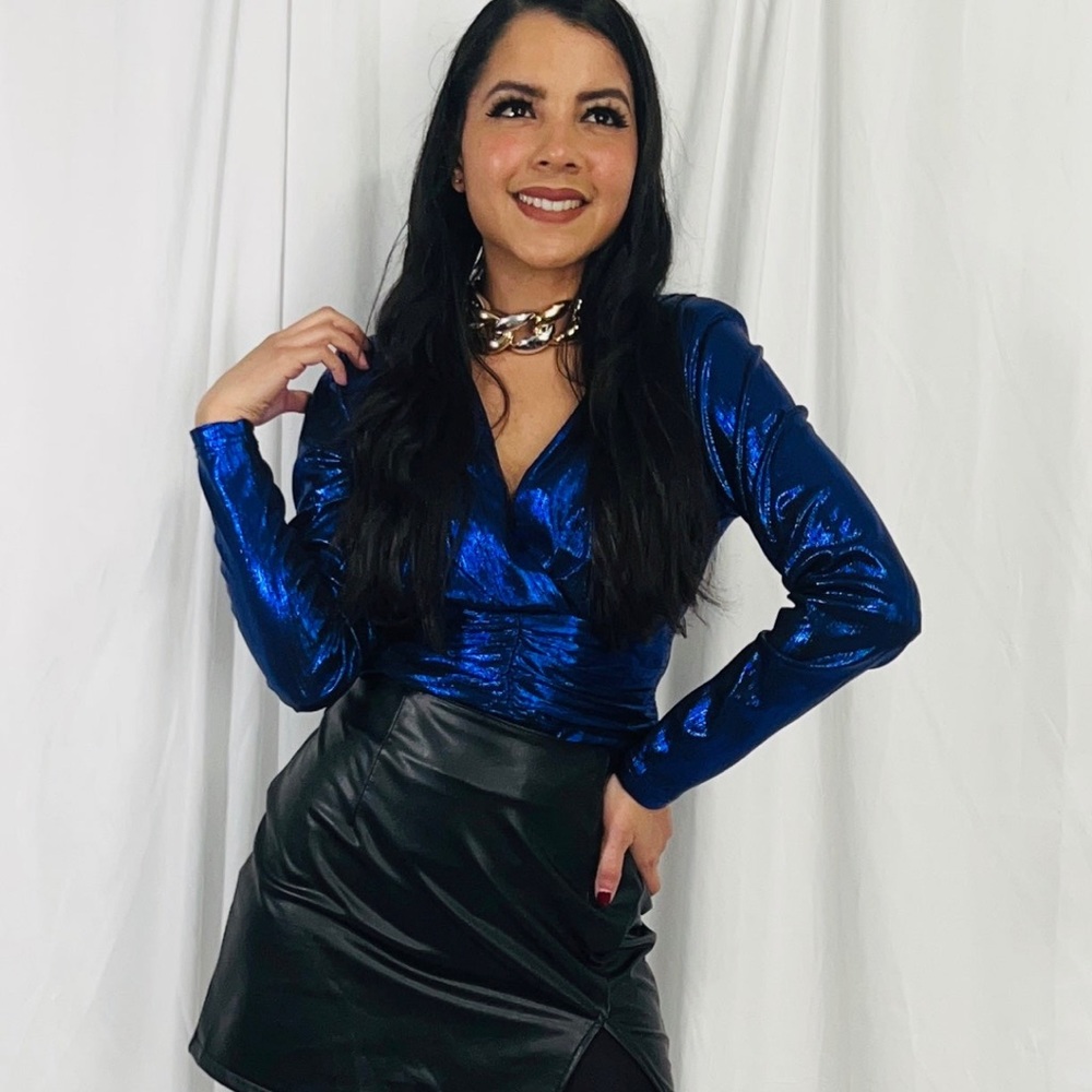 Royal Blue Bodysuit (Brand New)